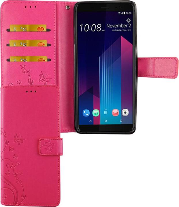 Actual product image König Design Case Mobile Protection for HTC U12 Plus Case Cover Wallet Case Cover New (HTC U12+)