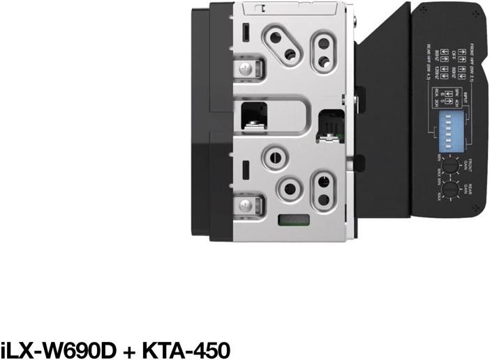 Actual product image Alpine ILX-W690D (Android car, Apple Carplay)