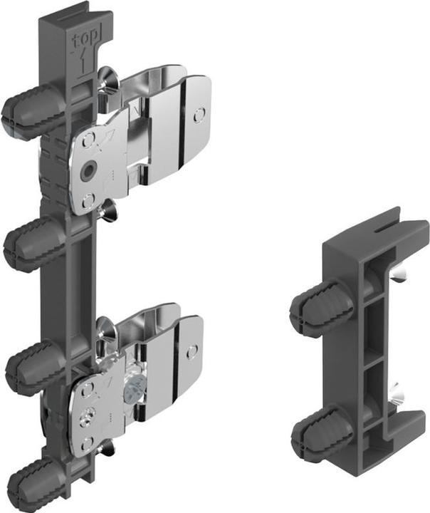 Hettich Frontbefestigung AvanTech YOU, Höhe 77/101/187/251 mm - Indust (1 Stk.)