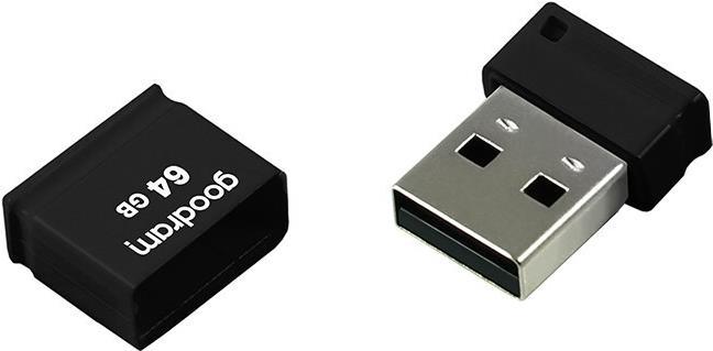Image du produit Goodram Lecteur flash USB UPI2 64 Go Type-A 2.0 Noir (64 Go, USB-A)