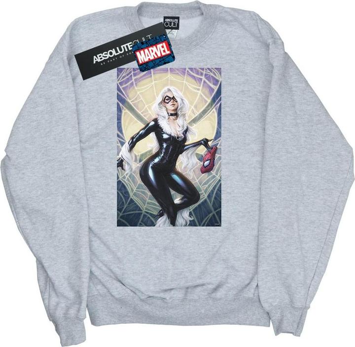 Black Cat Artwork Sweatshirt (M)
