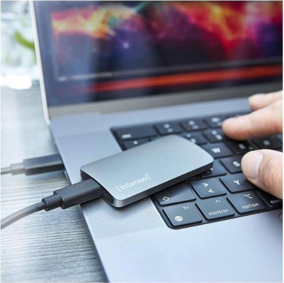 Image du produit Intenso SSD 500GB TX800 1.8" USB 3.2 Gen1 Anthracite (0.50 To)