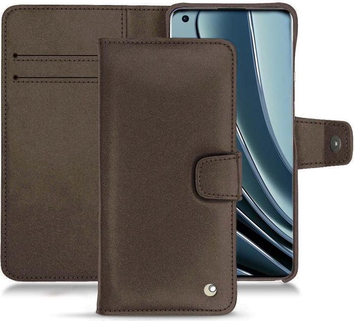 Actual product image Noreve Leather wallet with horizontal flap (Realme 10 Pro+)