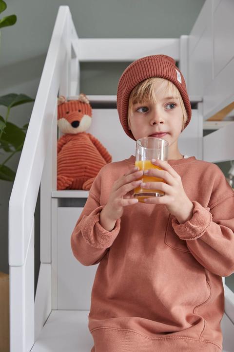 Image du produit Lifetime Kidsrooms Kidsrooms Lit mi-hauteur avec escalier et tablette roulante 128 x 257 x 102 (90 x 200 cm)
