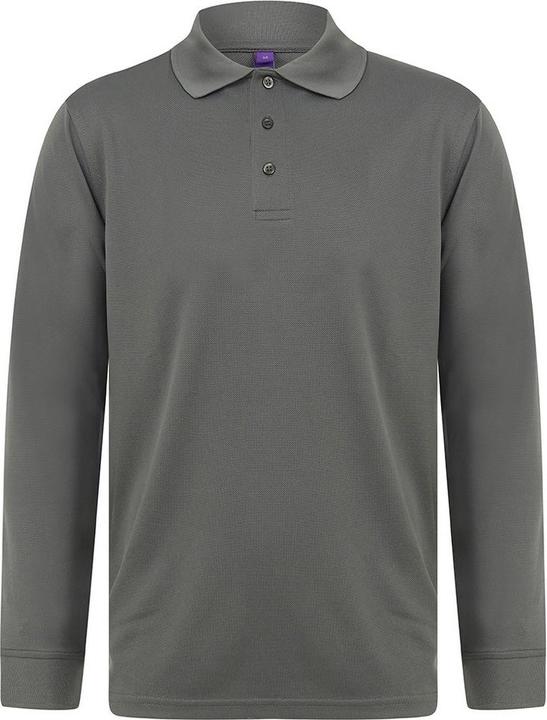 Immagine prodotto Henbury - Coolplus - Polo maniche lunghe - Uomo (4XL)