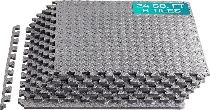 Actual product image Yes4All 6er-Set Bodenschutzmatte für Fitnessgeräte