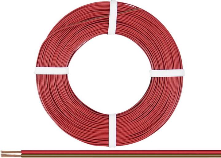 Actual product image Donau Twin wire 0.25 / 25m red-brown (25 m)