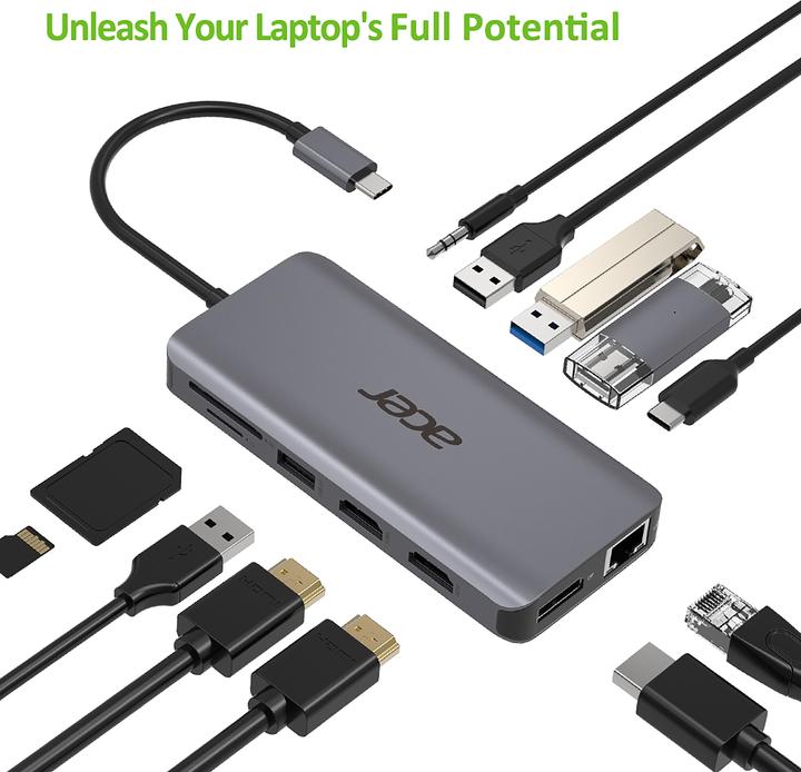 Actual product image Acer Mini (USB-C, 3 Ports)
