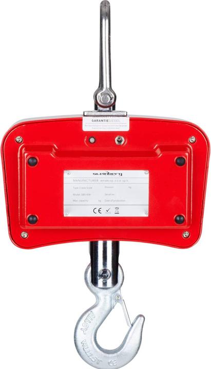 Produktbild Steinberg Kranwaage Industriewaage Hängewaage Lastenwaage 1000 kg 0,2 kg Waage