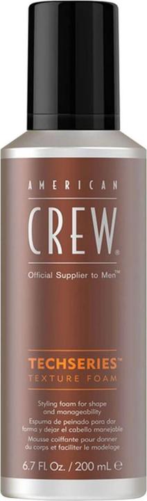 Actual product image American Crew Techseries Texture Foam (200 ml, Foaming agent)