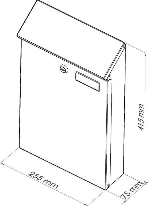 Produktbild Haushalt Mailboxpd958anthracite Color