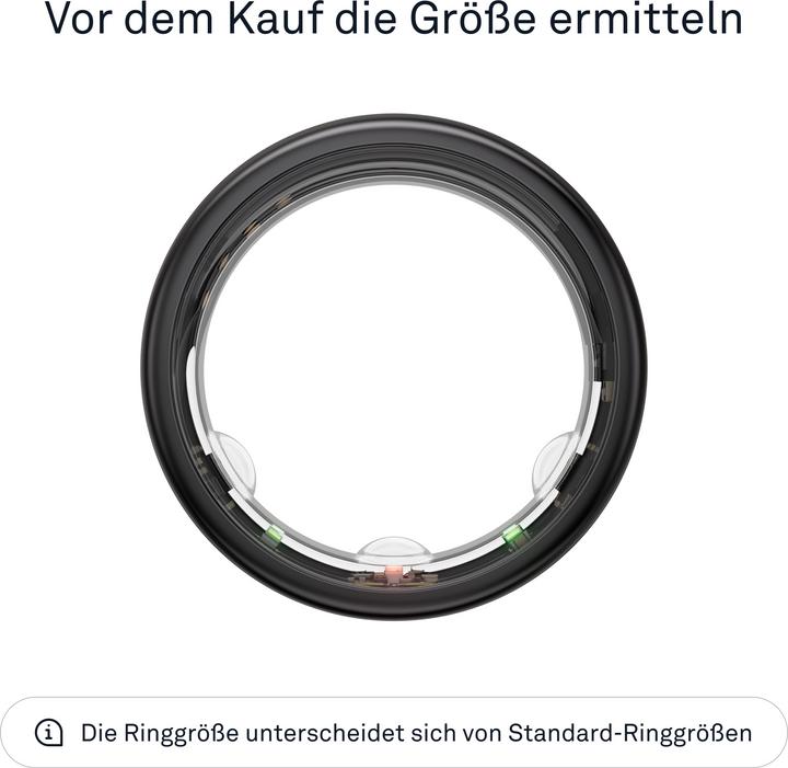 Image du produit Oura Ring Gen3 Horizon (10, Noir)