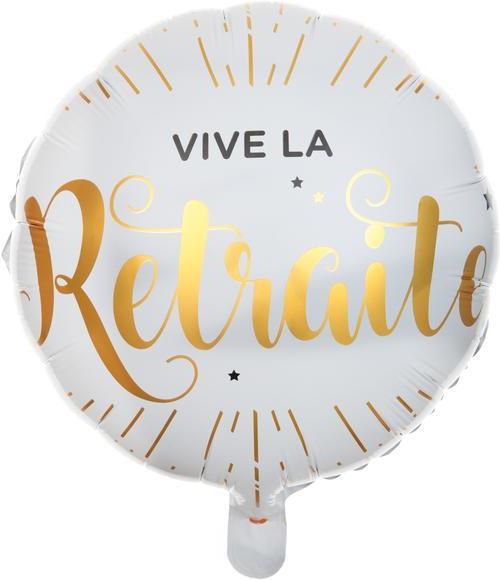 Produktbild Santex Folienballon Vive la retraite