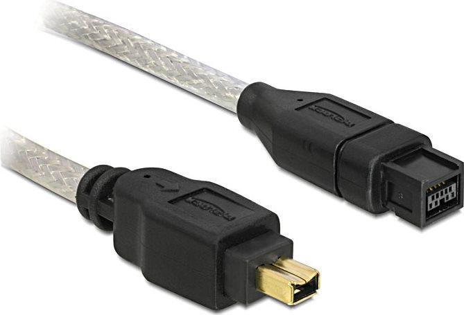 Image du produit Delock Câble FireWire IEEE 1394B 9Pol/4Pol, 3Meter (3 m, FireWire)