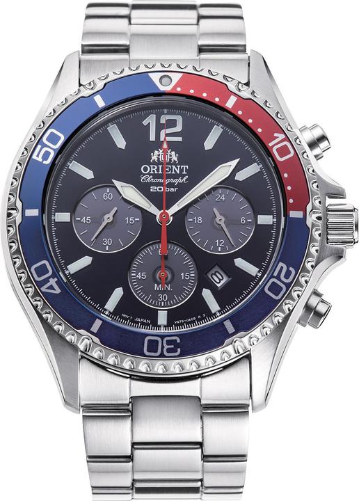 Orient Mako - RA-TX0201L10B (Chronograph, Taucheruhr, 43 mm)