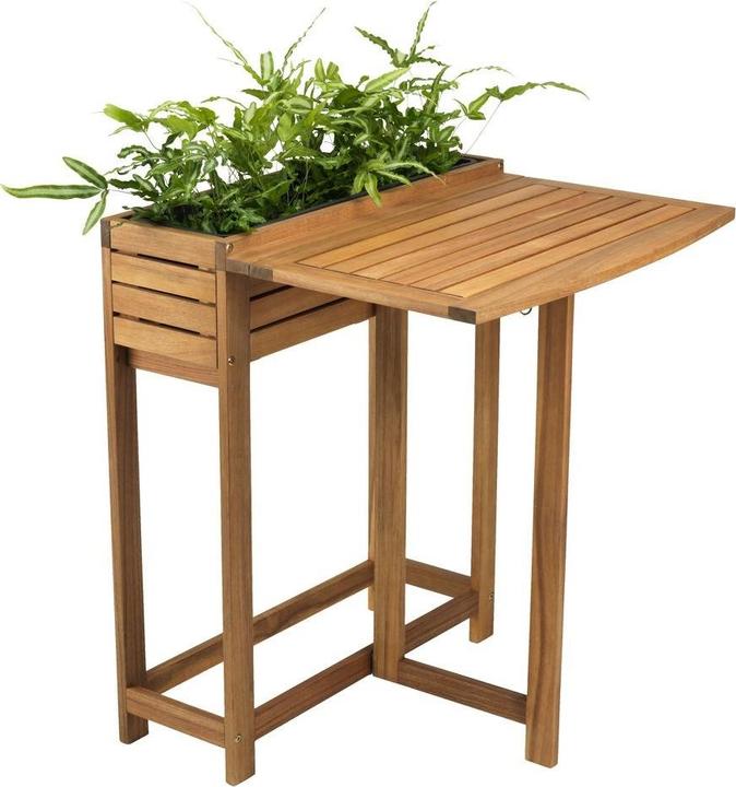 Actual product image JYSK folding table VANDREFALK 6440000 64X63 cm wood