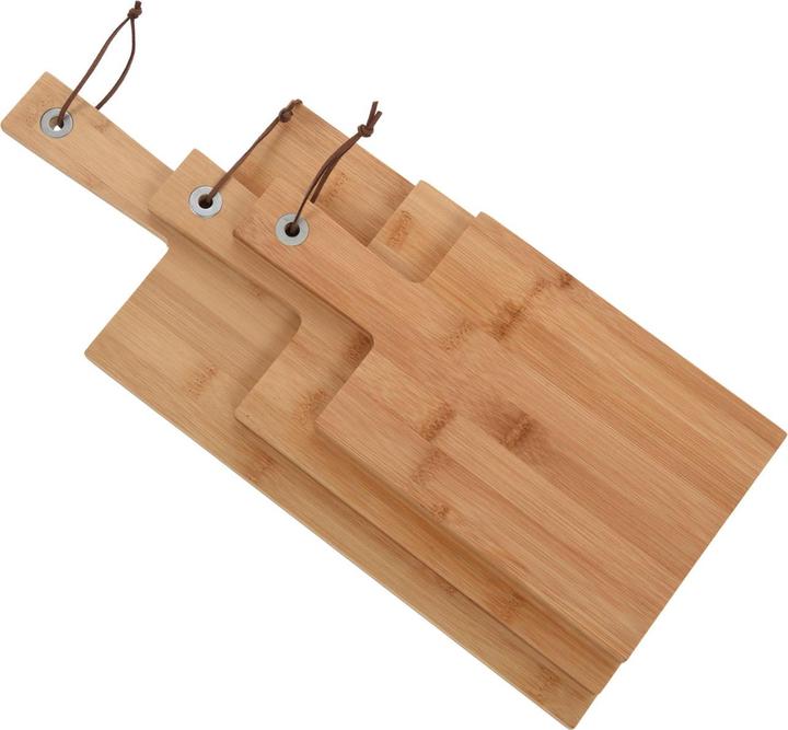 Actual product image Natura Punto Kitchen Board Set Bamboo, Set of 3