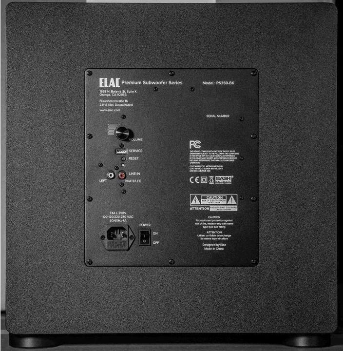 Actual product image ELAC PS 250 *black* (1 pcs., 250 W)