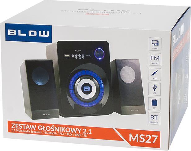 Actual product image Blow 66-378 # 2.1 ms-27 computer speakers