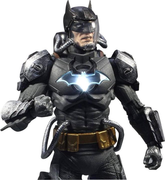 Actual product image McFarlane AF DC Multiverse : Batman Hazmat Suit Light Up Symbol 18 cm