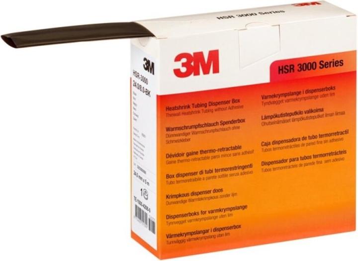 3M Guaina termorest HSR 3000 18/6 nero 5m (5 x)
