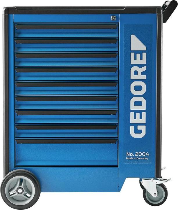 Produktbild Gedore 2004 0810 Werkzeugwagen mit 9 Schubladen (1 x)