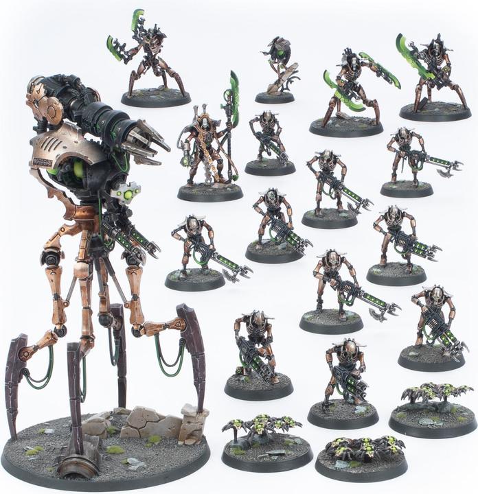 Games Workshop Warhammer 40k - Pattuglia Necron (2023) (Materiale sintetico)