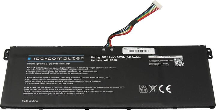 Produktbild IPC KT.0030G.022 (3 Zellen, 3400 mAh)