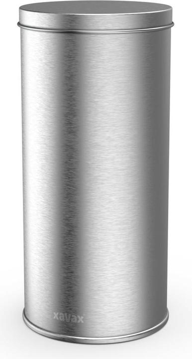 Produktbild Xavax Kaffeepad-Dose zur Aufbewahrung von 20 Senseo-Pads u. Ä., Metall, Silber