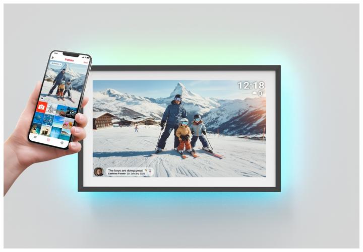 Actual product image Denver Frameo PFF-1081 Digitaler Bilderrahmen (10.10", 1280 x 800 pixels)