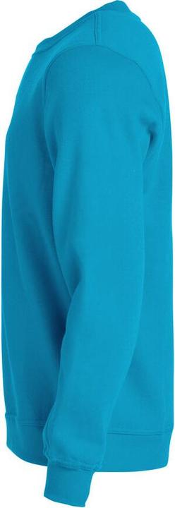 Produktbild Clique Sweatshirt Rundhals Basic 021030, Polyester, Baumwolle, türkis, 3XL (3XL)