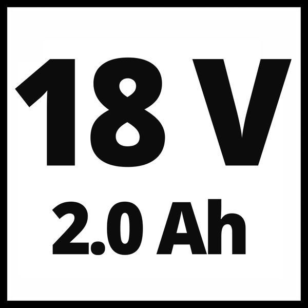 Actual product image Einhell TE-CD 18/45 3X-Li +22 (Rechargeable battery operated)