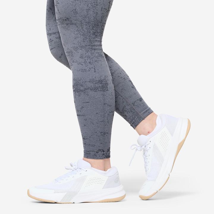 Immagine prodotto Domyos Leggings nahtlos - grau (XL)