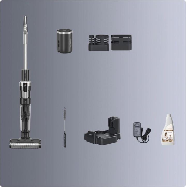 Image du produit Jimmy Nettoyeur et laveur à vide HW9 Pro Fonctionnement sans fil avec manche et fonction de lavage à la