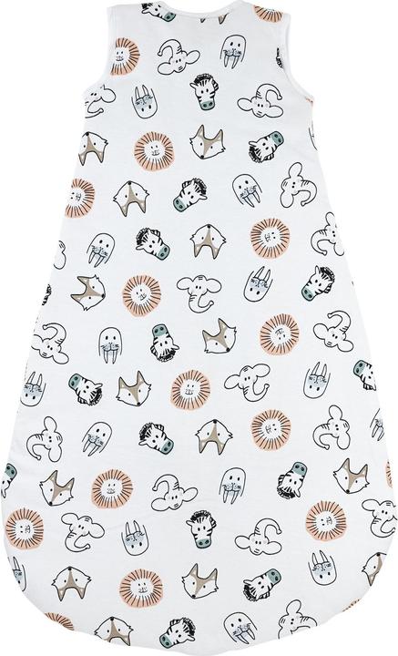 Actual product image Meyco Sleeping bag jersey padded 110 cm Animal (110 cm)