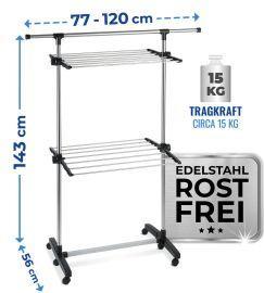 Produktbild Wenko Platzspar-Wäschetrockner (11 m)