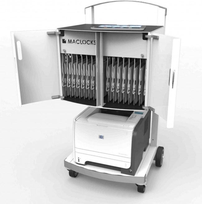 Image du produit Compulocks Chariot UNO EU- rangement mobile de 16 appareils, possibilité de chargement incluse