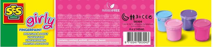 Produktbild Ses Fingerfarbe Trendy (Mehrfarbig, 150 ml)