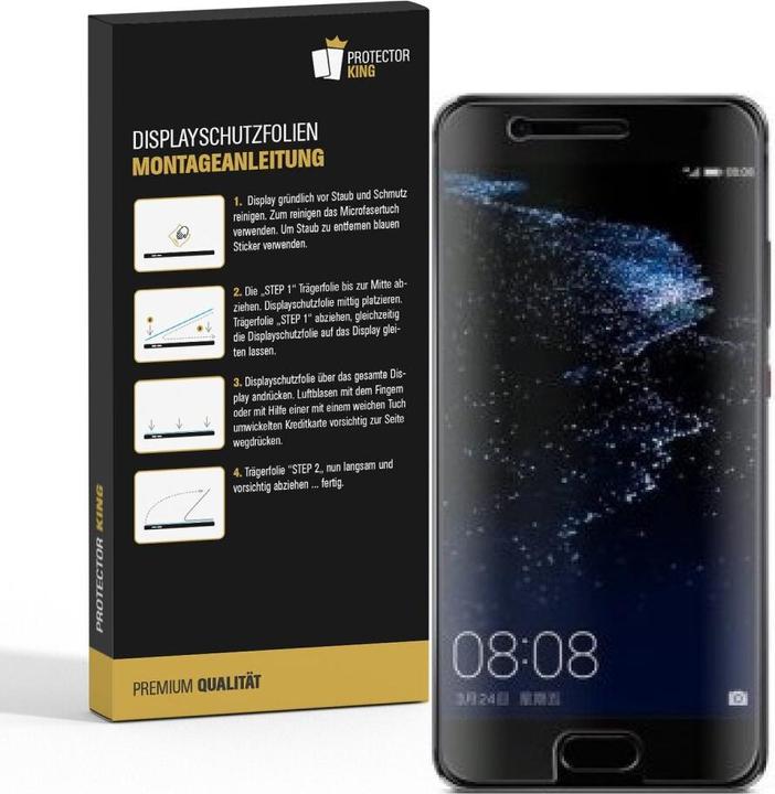 Actual product image Protectorking 2x Panzerfolie Anti-Shock HD Klar (2 Piece, Haier P10)