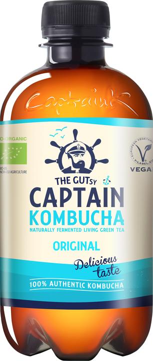 Actual product image Gutsy Captain Kombucha Original (1 x 40 cl)
