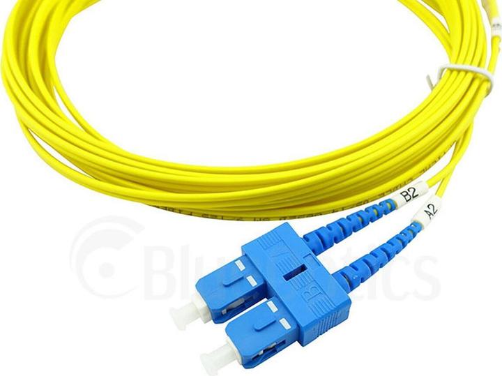 Immagine prodotto BlueOptics Cavo patch in fibra ottica duplex SC-UPC/SC-UPC monomodale 5 metri (U/UTP, CAT6, 5 m)
