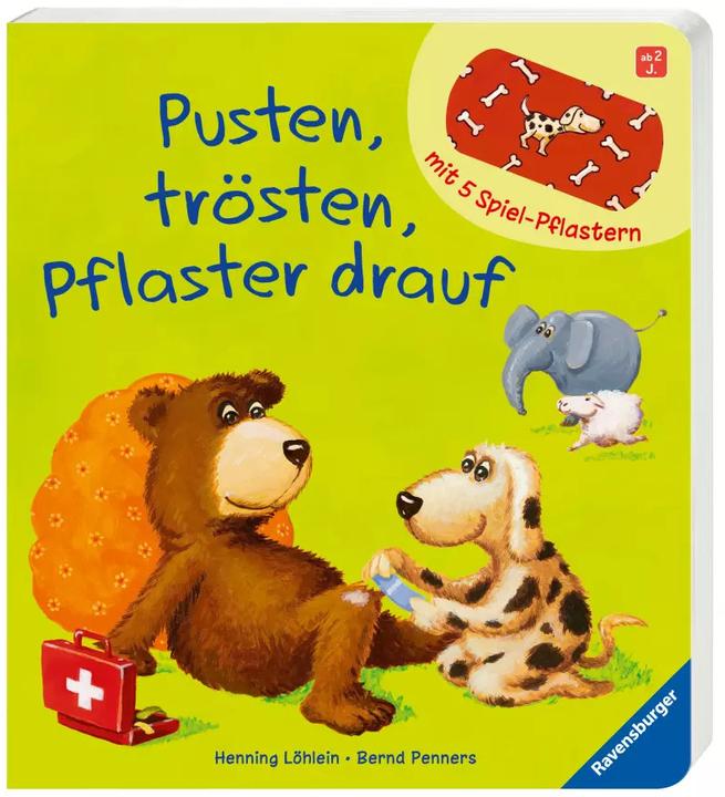 Produktbild Ravensburger Pusten, trösten, Pflaster drauf! (Deutsch, Henning Löhlein, Bernd Penners, 2013)