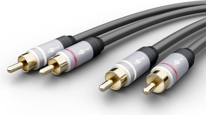 Actual product image Goobay Cinch - Cinch cable (0.75 m, Cinch)