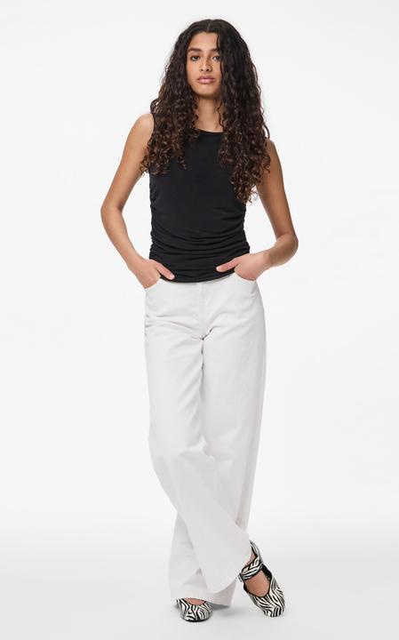 Actual product image Pieces Pcmadison Sl Ruching Top Jrs Noos Bc (L)