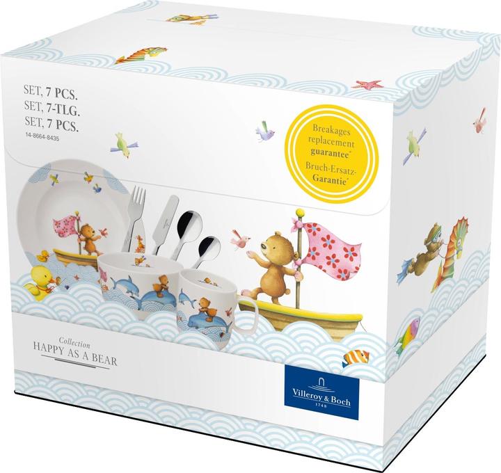 Immagine prodotto Villeroy & Boch Set di 7 EF Felice come un orso