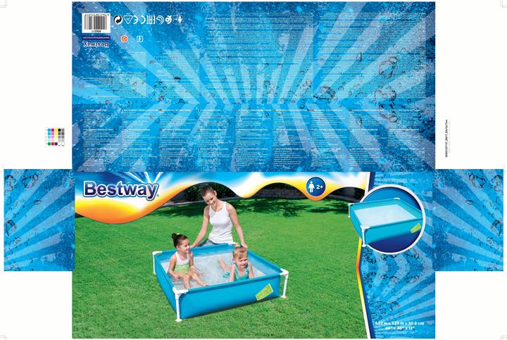 Actual product image Bestway Steel Frame Pool