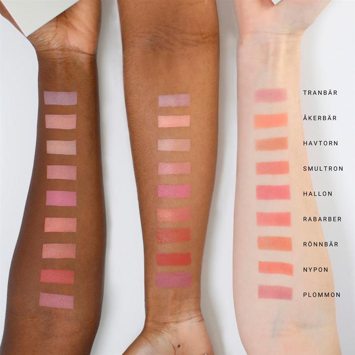 Actual product image IDUN Minerals Rouge/Blusher Tranbär soft pink (006 - Tranbar)