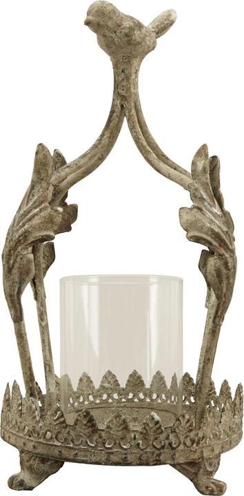Produktbild Exner Garten und Wohnaccessoires Krone Windlicht ArtFerro (1 x, 14 x 12 x 22.5 cm)