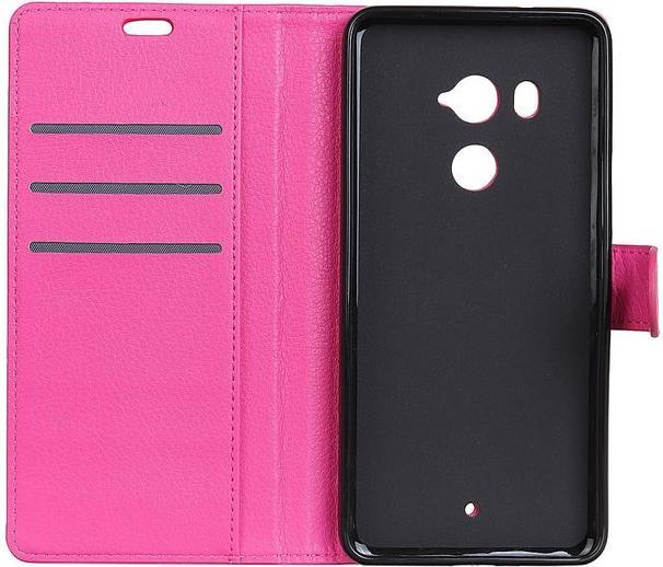 Produktbild MU Classic Leder Hülle mit Litchitextur (HTC U11+)