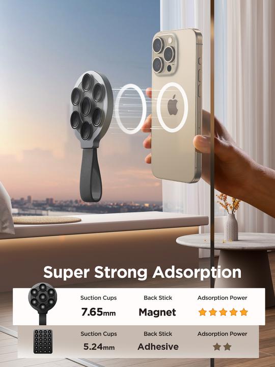 Image du produit Joyroom Support de téléphone avec ventouses